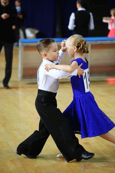 Никита и Алессия - наши юные танцоры!